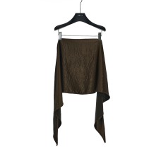 Minimalist Satin Triangle Scarf for Women