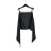 Minimalist Satin Triangle Scarf for Women