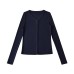 V-neck Fitted Cardigan Long Sleeve T-shirt
