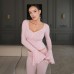 Basic round neck slim fit short long sleeved top