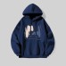 New men and women for spring autumn fashion casual hooded sw