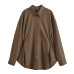 Versatile irregular waist cinching collar lining