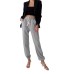 Drawstring Sports Pants with Spicy Girl Style Elastic Cuff Versatile Casual Trousers for Women