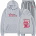 Travis Scotts Trendy CASINO Unisex Loose Hoodie Set