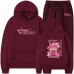 Travis Scotts Trendy CASINO Unisex Loose Hoodie Set