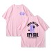 Printed Annie Wilson Hey Girl New Logo Crew Neck Short Sleeve Unisex Fashion T-Shirt