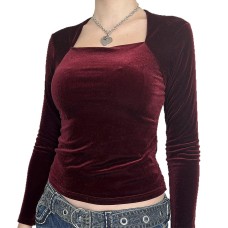 Casual Simple Long Sleeve Tank Top for Women Casual Simple Long Sleeve Tank Top for Women