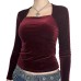 Casual Simple Long Sleeve Tank Top for Women