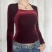 Casual Simple Long Sleeve Tank Top for Women
