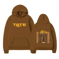 Tate Mcrae Miss Possessive Tour Hooded Sweatshirt for Autumn and Winter