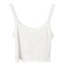 Lace Splicing Versatile Short Strapless Camisole for Women