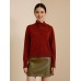 Irregular Design Lapel Sweater Women's Lazy Style Temperament Loose Slim Knit Cardigan Casual Versatile Top