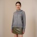Irregular Design Lapel Sweater Women's Lazy Style Temperament Loose Slim Knit Cardigan Casual Versatile Top