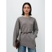 Lazy Style Knitted Sweater Irregular Unique Design Woolen Top Women's Versatile Top