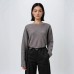 Lazy Style Knitted Sweater Irregular Unique Design Woolen Top Women's Versatile Top
