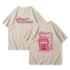 Travis Scotts Trendy CASINO Unisex Loose Hooded T-Shirt