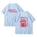 Travis Scotts Trendy CASINO Unisex Loose Hooded T-Shirt