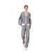 Design Sense Casual V-neck Knitted Cardigan Women's Autumn Versatile Slimming Fashion Retro Color-blocking Long-sleeved Sweater