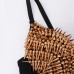 Elegant Small Strap Tank Top Pure Desire Style Thin Shoulder Strap Camisole