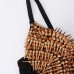 Elegant Small Strap Tank Top Pure Desire Style Thin Shoulder Strap Camisole
