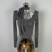 Short Length Versatile Long Sleeve T-Shirt Top for Women