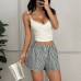 Spicy Girl Plaid Shorts for Women