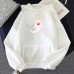 Spring Original God Cartoon Pattern Printed Hooded Sweatshirt Unisex Long Sleeve Casual Jacket Spliced Top