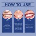 EELHOE Dental Powder Care Gums Fresh Breath Daily Gentle Cleaning Teeth Stains Yellow Powder