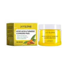 Jaysuing Turmeric Cleaning Pad Gently Cleans And Restores Dull Skin, Moisturizes And Brightens Skin
