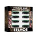 EELHOE 3D Glitter Seven Color Eyeliner False Eyelash Sticks, Glue Free Self-Adhesive Eye Makeup Eyeshadow Sticks