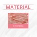 EELHOE Soft Gel Nail Sticker Set (Shiny Pink) Semi-Baked Nail Paper, Fresh And Shiny Minimalist Style Soft Nail Stickers