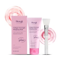 Hoygi Collagen Peel-Off Mask (With Brush) Gently Nourishes, Moisturizes, Brightens, Smooths And Refines The Skin