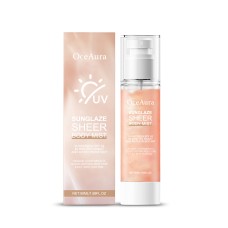 OceAura Refreshing Protective Spray, Moisturizes Summer Outdoor Uv Protection Refreshing Non-Sticky Spray