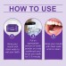 Oralhoe Purple Tooth Powder Clean Odor Care Mouth Fresh Breath Bright Tooth Powder Gingival Care
