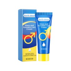 North Moon Men's Care Cream Men's Body Care Soothing Discomfort Cleansing Moisturizing Care Cream
