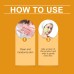 OUHOE Kojic Acid Turmeric Cleansing Pad Gentle Facial Cleanser Without Irritating Fine Pores Skin Care Pad