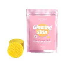 Eelhope Turmeric Acid Cleansing Pad Gently Cleanses Facial Skin Pores, Moisturizes And Refreshes Skin Care