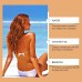 OceAura Moisturizing Blackening Gel, Moisturizing And Moisturizing Summer Bronzer Skin After Sunburn Gentle Blackening Gel