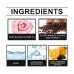 Hoegoa Rice Shampoo Scalp Cleansing Nourish Hair Repair Hair Follicles Smooth Hair Shampoo