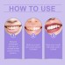 Oralhoe Purple Brightening Tooth Powder Gentle Mouth Cleanser Fresh Breath Cleanser Teeth Care