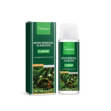 Yegbong Algae Clarifier, Clean Fish Tank Green Brown Silk Algae Black Hair Moss Algae Clarifier Water Does Not Harm Fish