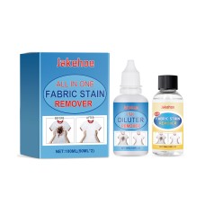 Jakehoe All-In-One Fabric Stain Remover Protects Clothes, Cleans Oil Stains, Gently Cleans Stains And Protects Color