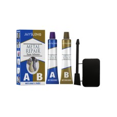 Jaysuing Waterproof Welding Adhesive 50g, Box Cast Iron Sealant Ab Adhesive Anti-Repair Agent For Leak Sealing And Metal Bonding