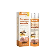 Houkea Bee Venom Nail Care Spray Foot Nail Cleaning, Moisturizing And Brightening Nail Care Spray