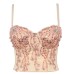 Beaded Sequined Strapless Outerwear Camisole Women's Gathered Spicy Girl 
