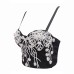 Beaded Sequined Strapless Outerwear Camisole Women's Gathered Spicy Girl 