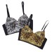Women's Outerwear Sequined Fitted Backless Gathered Light Luxury Unique 