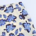 Splicing print slim fit versatile half skirt long skirt for women