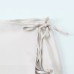 Tie up A-line half length mid length skirt versatile