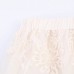 Elastic waist layered decorative split cake skirt for women
